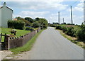 Road to Shirenewton passes Myrtle Cottage, Earlswood