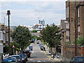 Looking down Halstow Road