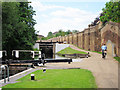 Beside lock 94, Hanwell Locks