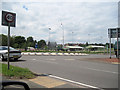 Roundabout with Bull sculpture