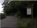 Sign for Rode Manor Nurseries