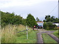 Track to Peasenhall Primary School Playing Field