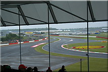 SP6741 : Becketts Stand, Silverstone. by David Ashcroft