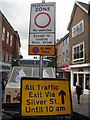 Pedestrian zone on Silver Street