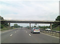 M4 roadbridge - lane from Dauntseys to Swallett Gate crosses