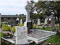 G6742 : Roman Catholic burials at Drumcliff Church of Ireland by Eric Jones