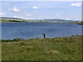 NY9422 : Fisherman by Grassholme Reservoir by Andrew Curtis