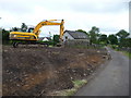 Landscaping near a barn conversion