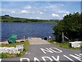 NY9422 : Slipway, Grassholme Reservoir by Andrew Curtis