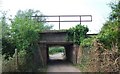 Bridge under the Medway Valley line