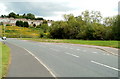 Shakespeare Crescent approaches Masefield Vale, Gaer, Newport