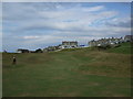 The approach to the 18th at Moray Golf Club - Old Course