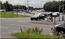 J3876 : Traffic lights, Knocknagoney, Belfast by Albert Bridge