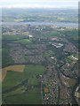 Vale of Leven and the River Clyde from the air