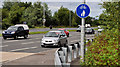 J3876 : Cycle lane sign, Knocknagoney, Belfast by Albert Bridge