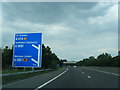 A1(M) northbound near Water End