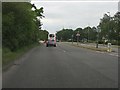 Dual carriageway begins on Gloucester Road