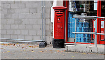 J3471 : Pillar box, Belfast by Albert Bridge