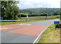 Western boundary of Bwlch