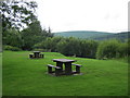 SO0012 : Picnic area next to Llwyn-on reservoir by peter robinson