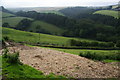 The remains of a feeding site near Lower Norton Farm