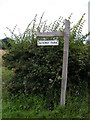 TM4265 : Packway Farm sign by Geographer