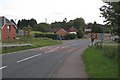 The B4055 approaches Severn Beach 