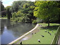 Lake in Battersea Park