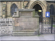 SE1530 : War Memorial - St Mathew's Church - Carr Bottom Road by Betty Longbottom