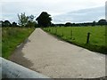 Concrete road to Springbok Farm