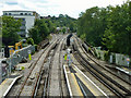 Railway junction at Tulse Hill