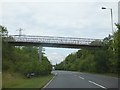 Footbridge over Churchill Way (A3093)