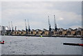 Ornamental cranes, Royal Victoria Dock