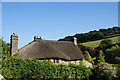 Thatched cottage at Combe