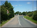 Approaching the roundabout on the A59, Knaresborough