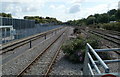 Railway lines east of Bristol Parkway station