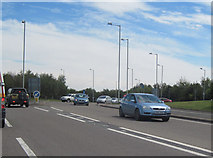 SJ5116 : Battlefield Roundabout from A5124 by John Firth