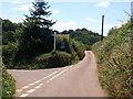 Lane junction near Whitcombe