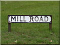 TM4060 : Mill Road sign by Geographer