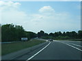 Arlesey Road and Henlow village sign