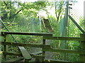 Embankment steps to the London to Brighton main line