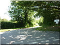 A road junction near Newfield Farm