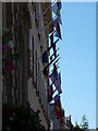 Perth: lots of flags on the High Street