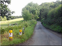 SO8586 : Heading south along Greensforge Lane by Row17