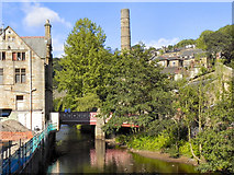SD9927 : Hebden Water and St George's Bridge by David Dixon