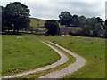 Approach to Over Boothlow Farm