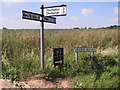 Road signs in Whepstead