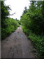 Track & bridleway to Heath Farm