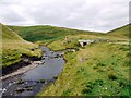 NT8511 : Junction of Rowhope Burn and River Coquet by Andrew Curtis