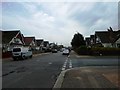 Approaching the junction of Adversane Road and Balcombe Avenue